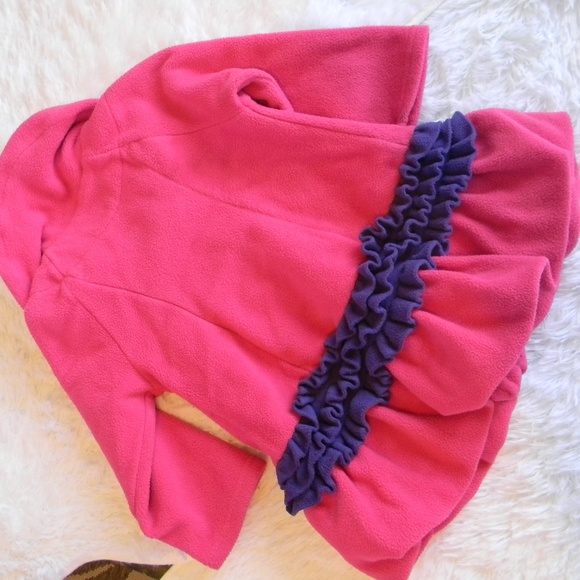 Girls 3T fleece coat - Picture 6 of 6